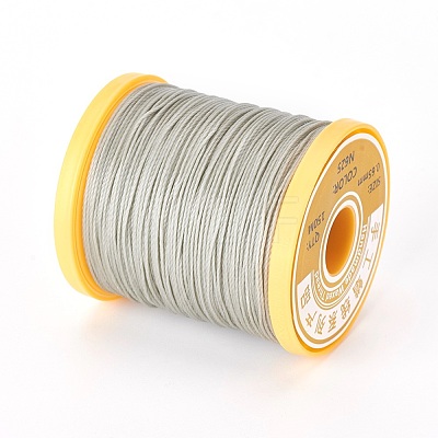 Round Waxed Polyester Cord YC-E004-0.65mm-N625-1