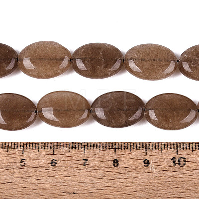 Dyed Natural White Jade Beads Strands G-N370-01A-09-1