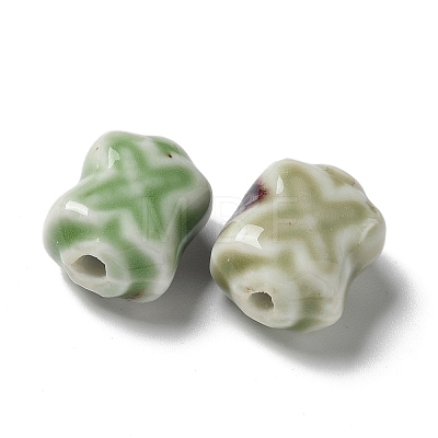 Handmade Porcelain Beads PORC-L080-E-1