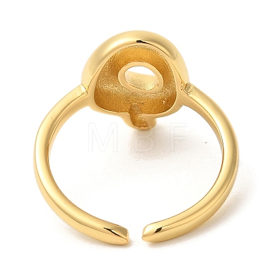 Brass Open Cuff Rings RJEW-U008-06Q-G-1