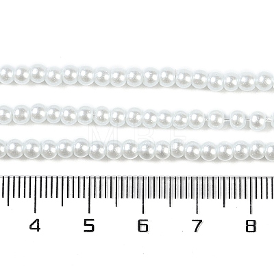 Glass Pearl Beads Strands HY-XCP0001-16-1