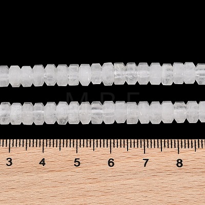 Natural Quartz Crystal Beads Strands G-G317-A25-3X6MM-1