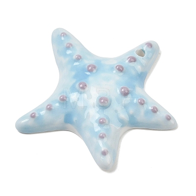 Handmade Porcelain Big Pendants X-PORC-D026-01A-1