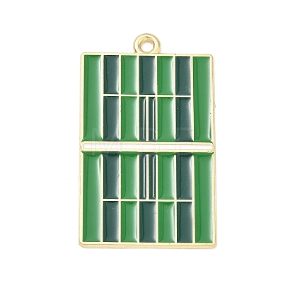 Tennis Alloy Enamel Pendants AL-CBA292F-02C-G-1