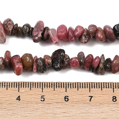 Natural Rhodonite Beads Strands G-F328-23-1