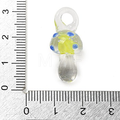 Handmade Lampwork Pendants LS-LAMP-S067-02B-1