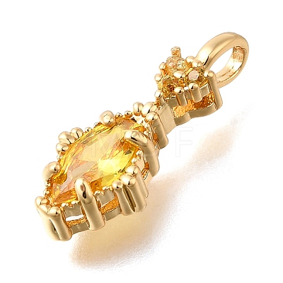 Brass Glass Pendants LS-KK-U061-20G-03-1