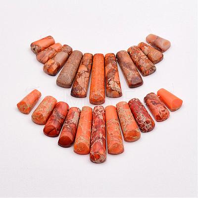 Natural Imperial Jasper Beads Strands G-P298-A01-1