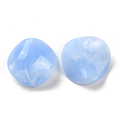 Opaque Acrylic Beads OACR-B013-32F-1