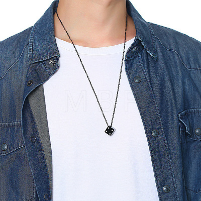 304 Stainless Steel Pendant Necklaces FS-WG5716D-03-1