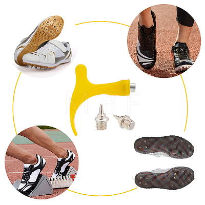 Gorgecraft 51Pcs 2 Styles Track Shoes DIY Accessories DIY-GF0005-11-1
