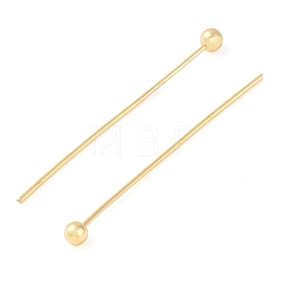 Brass Ball Head Pins KK-N254-49C-G-1