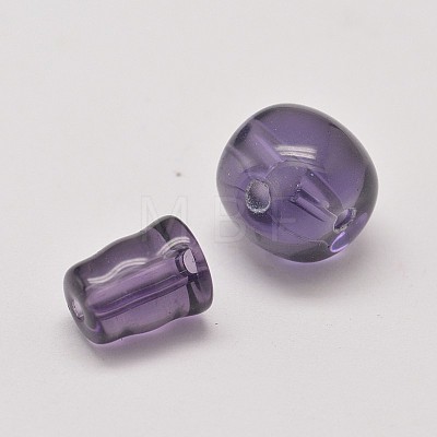 3-Hole Glass Guru Beads PIEG-J001-M-1