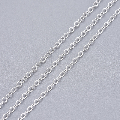 Brass Cable Chains X-CHC-034Y-S-NF-1