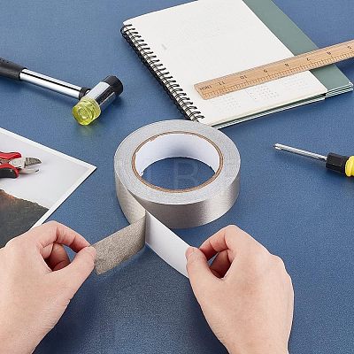 Conductive Fiberglass Fabric Adhesive Tape AJEW-WH0043-96A-1