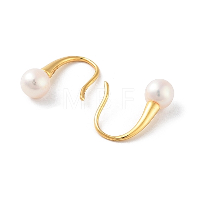Natural Pearl Dangle Earrings for Women EJEW-E303-12G-1