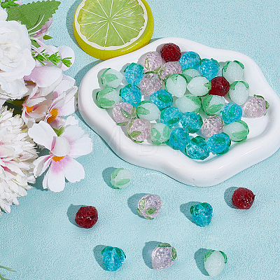 40Pcs Glass Beads GLAA-PA0001-62-1