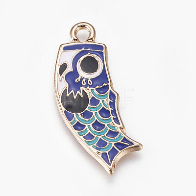 Alloy Enamel Pendants LS-ENAM-O035-06G-A-1