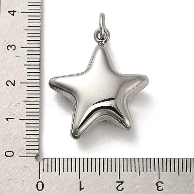 Anti-Tarnish 304 Stainless Steel Pendants STAS-G348-04P-1