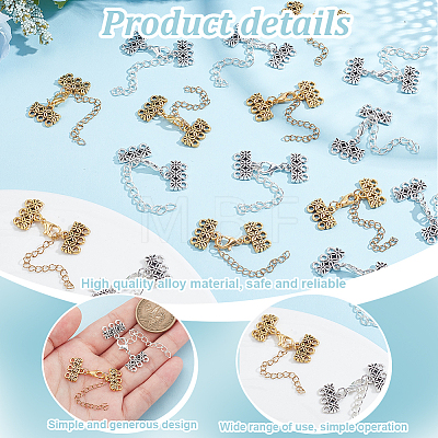 Zinc Alloy Chandelier Components Links PALLOY-GO00039-1