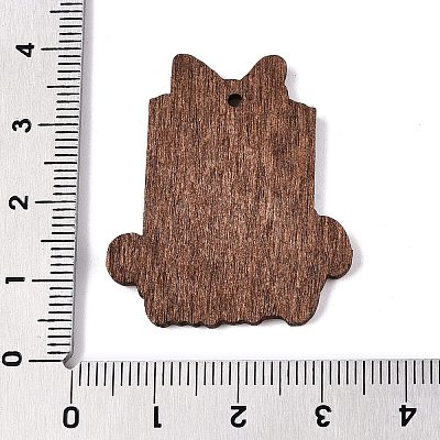 Printed Poplar Wood Pendants FIND-N005-74V-02-1