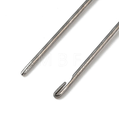 Steel Beading Needles with Hook for Bead Spinner TOOL-C009-01B-07-1