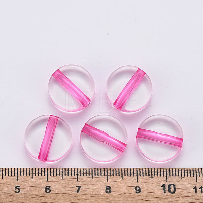 Transparent Acrylic Beads TACR-S154-09A-82-1