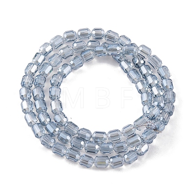 Electroplate Glass Beads Strands EGLA-D031-01-03-1