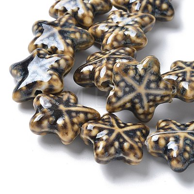 Ocean Series Handmade Porcelain Beads X1-PORC-R002-05-06-1