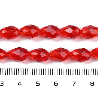 Transparent Imitation Jade Glass Beads Strands GLAA-N005-T10mm-D12-1