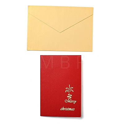 3D Pop Up Paper Greeting Card AJEW-P124-A02-1