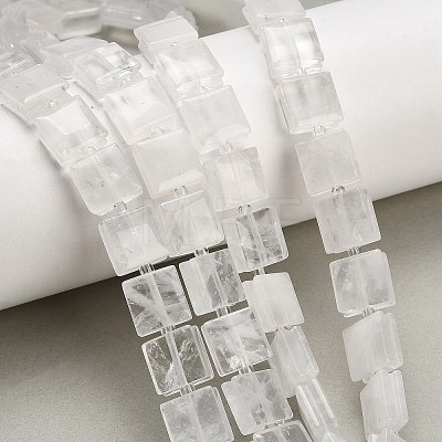 Natural Quartz Crystal Beads Strands GG-F802-B12-01-1