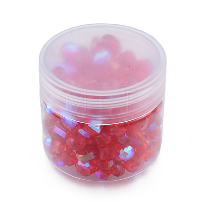 Transparent Glass Beads EGLA-N002-49-B06-1