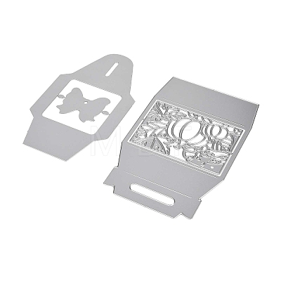 Gift Cases Carbon Steel Cutting Dies Stencils DIY-XCP0004-12-1