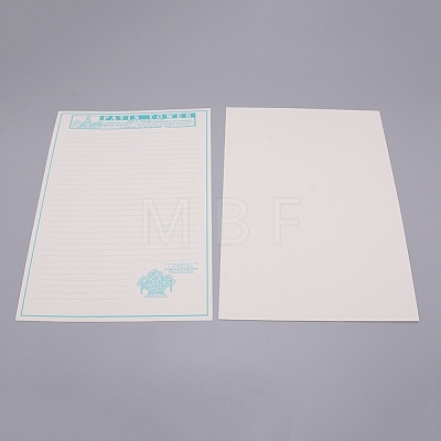 Letter Paper DIY-WH0204-59D-1