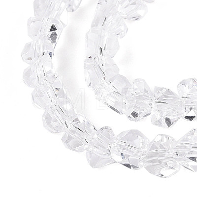 Transparent Glass Beads Strands GLAA-N018-4mm-09-1