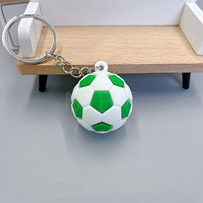 Football PVC Bag Keychain PW-WG5BC74-06-1