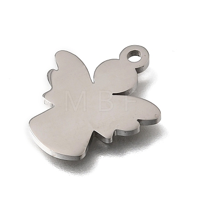 304 Stainless Steel Pendants STAS-E532-06P-1