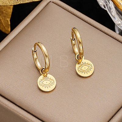 304 Stainless Steel Hoop Earrings WG1DE27-01-1