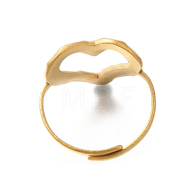 304 Stainless Steel Rings for Women RJEW-S238-02G-1