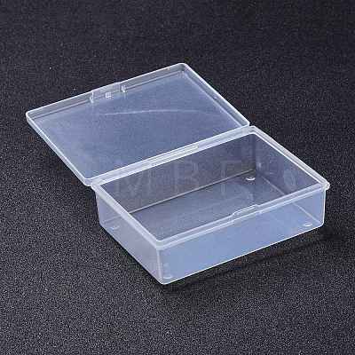 Transparent Plastic Bead Containers X-CON-Z004-09-1