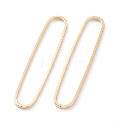 Brass Linking Rings KK-Y003-04G-G-1