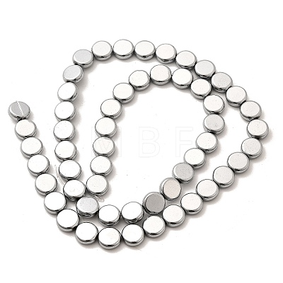 Electroplated Synthetic Non-magnetic Hematite Beads Strands G-L613-L01-01A-1