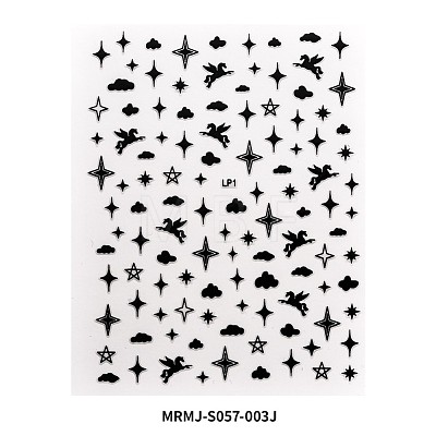 Nail Art Stickers Decals MRMJ-S057-003J-1