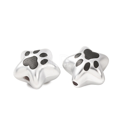 Plating Printed Acrylic Beads AC-CBA655C-07-1