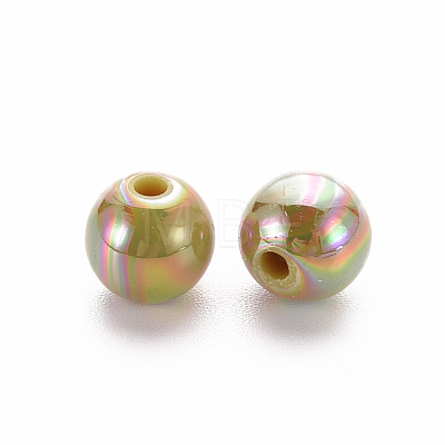 Opaque Acrylic Beads MACR-S370-D8mm-29-1