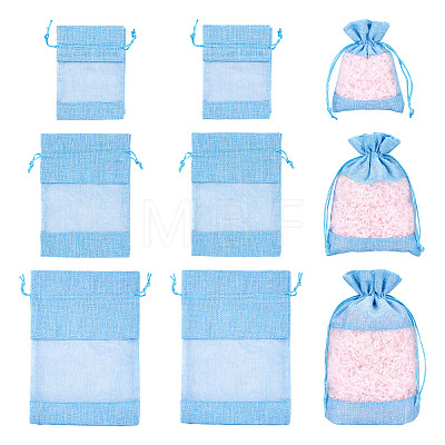 9Pcs 3 Styles Cotton Packing Pouches OP-TA0001-18C-1