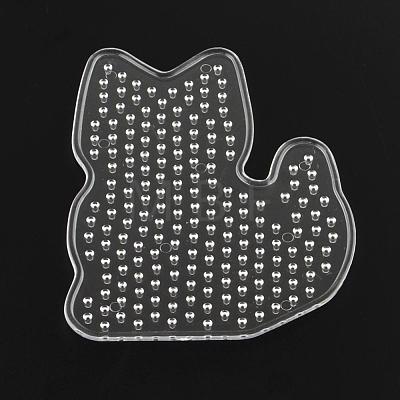 Animal ABC Plastic Pegboards used for 5x5mm DIY Fuse Beads X-DIY-Q009-28-1