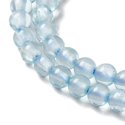 Natural Blue Topaz Beads Strands X-G-B090-A28-03-1