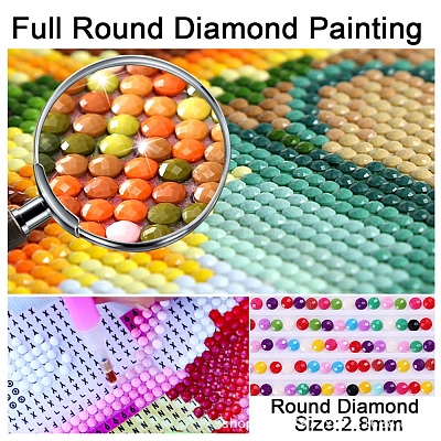 Cat Shape DIY Diamond Painting Kits PW-WG81994-01-1